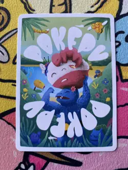 Pokepu - Degtru (Dugtrio) - Derpy Pokemon Parody / Fan Art Card - Image 2