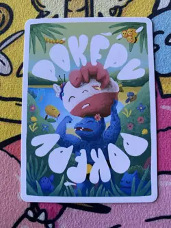 Pokepu - Swiper (Scyther) - Derpy Pokemon Parody / Fan Art Card - Image 2