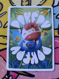 Pokepu - Cuebones (Cubone) - Derpy Pokemon Parody / Fan Art Card - Image 2