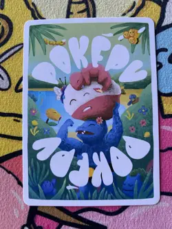 Pokepu - Chachu (Pikachu) - Derpy Pokemon Parody / Fan Art Card - Image 2