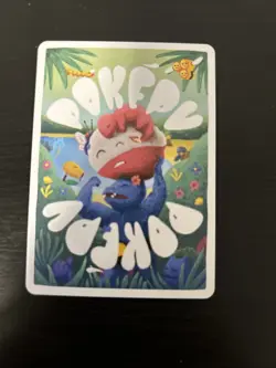 Pokepu - Ziti (Dratini) - Derpy Pokemon Parody / Fan Art Card - Image 2