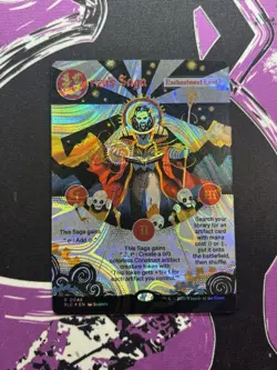 MTG Urza's Saga Halo Foil NM SLC Secret Lair Countdown Kit Encyclopedia - Image 1