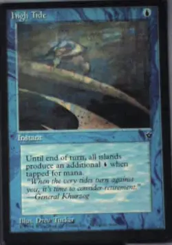 High Tide - Fallen Empires: #18a, Magic: The Gathering Nm R124 - Image 1