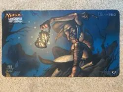 MTG Playmat: Grand Prix Pittsburgh Goblin Guide (2015) Warren Mahy - Image 1
