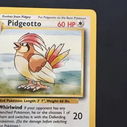 Vintage Pokemon Pidgeotto 22/102 Base Set Non-holo Rare WotC 1999 - Image 2