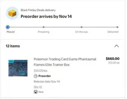 PRESALE - Pokemon Mega Evolution Phantasmal Flames Elite Trainer Box - Image 2