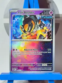 Iron Boulder 046/131 Pokeball Reverse Holo S&V:Prismatic Evolutions Pokemon TCG - Image 5