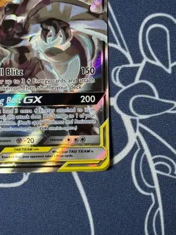Pokemon Pikachu & Zekrom GX TCG Sun & Moon SM168 Holo Promo NM Near Mint - Image 4