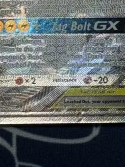 Pokemon Pikachu & Zekrom GX TCG Sun & Moon SM168 Holo Promo NM Near Mint - Image 5
