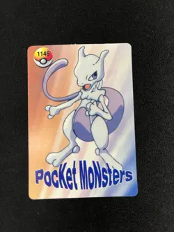 Paras #1172 & Mewtwo #1146 Pocket Monsters Vending Machine Pokemon Prism Sticker - Image 4