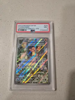 2023 pokemon svp en charmander obsidian flames p.c etb - Image 1