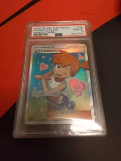 2019 PSA 10 Misty's Favor Full Art 104/094 Pokemon Japanese Miracle Twins - Image 1