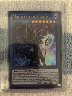 Yu-Gi-Oh! TCG Magician of Chaos LDS3-EN089 Ultra Rare Dark - Image 1