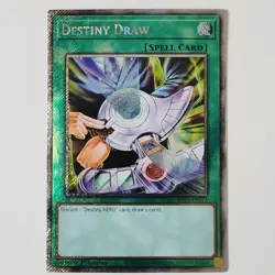 Destiny Draw - RA03-EN173 - NM - Platinum Secret Rare - 1st ed - Yugioh - Image 1