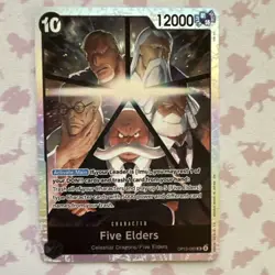 Five Elders OP13-082 SR Carrying on His Will - ONE PIECE Card Game English - Image 1