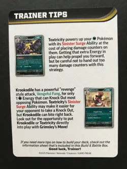 Mega Heracross Trainer Tips Phantasmal Flames Pokemon Card Prerelease Battle Box - Image 2