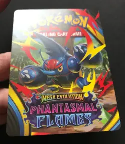 Mega Heracross Trainer Tips Phantasmal Flames Pokemon Card Prerelease Battle Box - Image 3