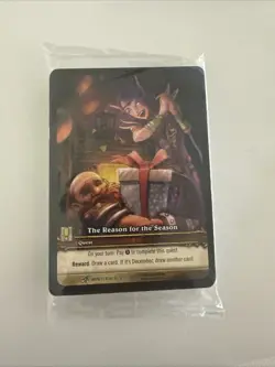 Sealed World of Warcraft pack and 7 individual cards - Image 1