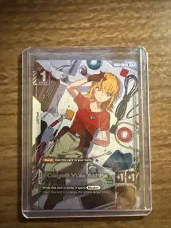 Gundam Card Game Newtype Rising Cagalli Yula Athha Gd01-096 R+ Alt Art - Image 1