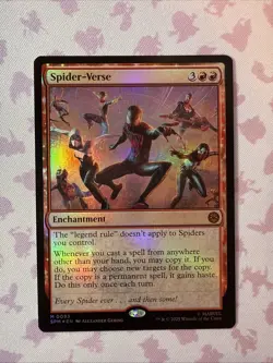 Spider-Verse M 0093 MTG Marvel's Spider-Man Magic The Gathering FOIL SPM - Image 1