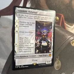 MTG Magic - Summon: Bahamut - Final Fantasy MYTHIC FFX 0001 - Near Mint NM - Image 2