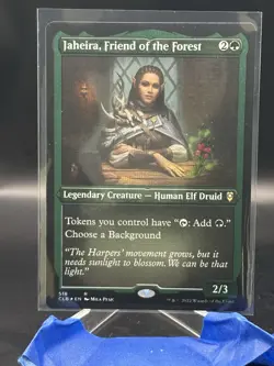 Jaheira, Friend of the Forest #518 Foil Etched NM + - Image 1