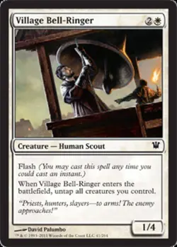 Village Bell-Ringer LP, English MTG Innistrad - Image 1