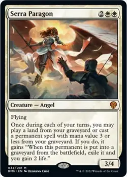 Serra Paragon (Regular, #32, NM) Dominaria United (DMU), MTG - Image 1