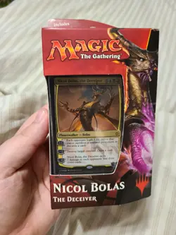 MTG Magic Nicol Bolas the Deceiver Planeswalker Sealed Deck Hour of Devastation - Image 1