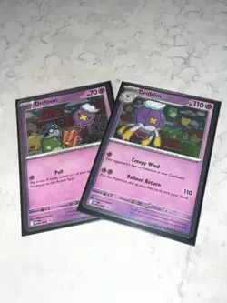 Drifloon 005 and Drifblim 006 MEGA EVOLUTION BLACK STAR PROMO Pokemon TCG M NM - Image 1