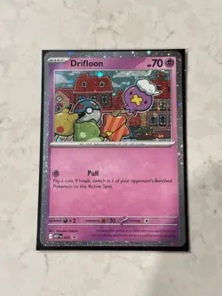 Drifloon 005 and Drifblim 006 MEGA EVOLUTION BLACK STAR PROMO Pokemon TCG M NM - Image 4