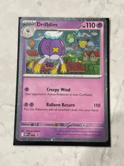 Drifloon 005 and Drifblim 006 MEGA EVOLUTION BLACK STAR PROMO Pokemon TCG M NM - Image 5