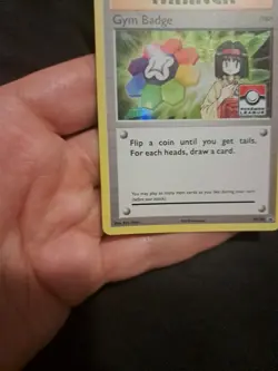 Erika Gym Badge Trainer Card Pokemon XY206 League Promo - Image 2