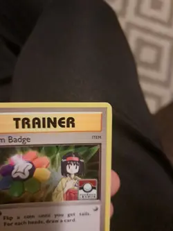 Erika Gym Badge Trainer Card Pokemon XY206 League Promo - Image 4