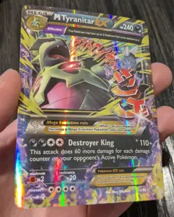 Mega M Tyranitar EX - XY Ancient Origins 43/98 Ultra Rare Holo - Pokemon Card - Image 5
