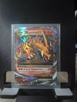 2016 Pokemon Mega Charizard EX XY Evolutions #13 Near Mint Condition - Image 1