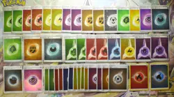 Rare Pokemon Holo Energy Bundle ENG/JPN 151 Prismatic Evolutions White Flare - Image 1