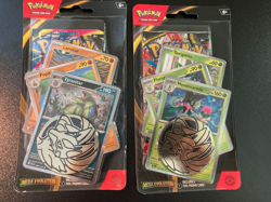 Pokemon Mega Evolution Premium Checklane Blisters Tyranitar Meowscarada Set Of 2 - Image 1