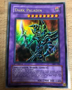 Yu-Gi-Oh! Dark Paladin MFC-105 1st Edition Ultra Rare Asian English LP EX - Image 1