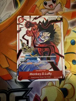 Monkey.D.Luffy - ST01-012 (3rd Anniversary) ST01-012 One Piece Promotion Cards - Image 1