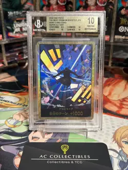 BGS 10 2024 JPN PREMIUM BOOSTER ONE PIECE CARD THE BEST- Gold DON!! Roronoa Zoro - Image 1
