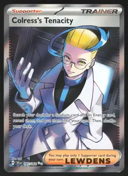 Colress's Tenacity - 087/064 - Full Art Ultra - Shrouded Fable Pokemon Card - 2 - Image 1