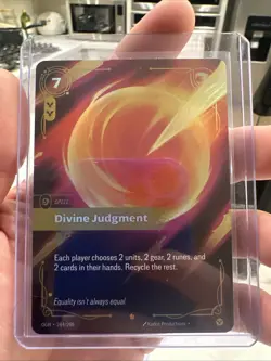 Riftbound Divine Judgement Card Origins OGN 244/298 League Of Legends English - Image 2