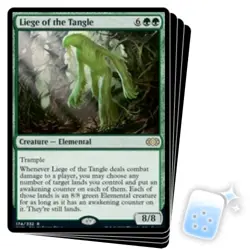 LIEGE OF THE TANGLE X4 Double Masters Magic MTG MINT CARD - Image 1
