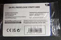 Pokemon Phantasmal Flames Prerelease Staff Promo Cards Sealed Set of 4 Sealed - Image 4