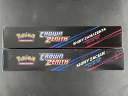 Pokemon Cards x2 Sealed Zacian Zamazenta Premium Figure Collection CZ Swsh - Image 3