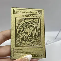 BLUE-EYES WHITE DRAGON Metal Card-Collectible Gift Display. - Image 1
