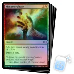 FOIL MANAMORPHOSE X4 Double Masters Magic MTG MINT CARD - Image 1