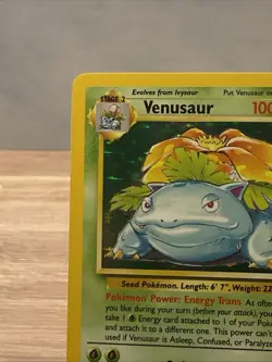 Pokemon Card Bundle Base Set Venusaur, Ninetails, And Ancient Mew Promo - Image 2