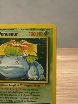 Pokemon Card Bundle Base Set Venusaur, Ninetails, And Ancient Mew Promo - Image 3
